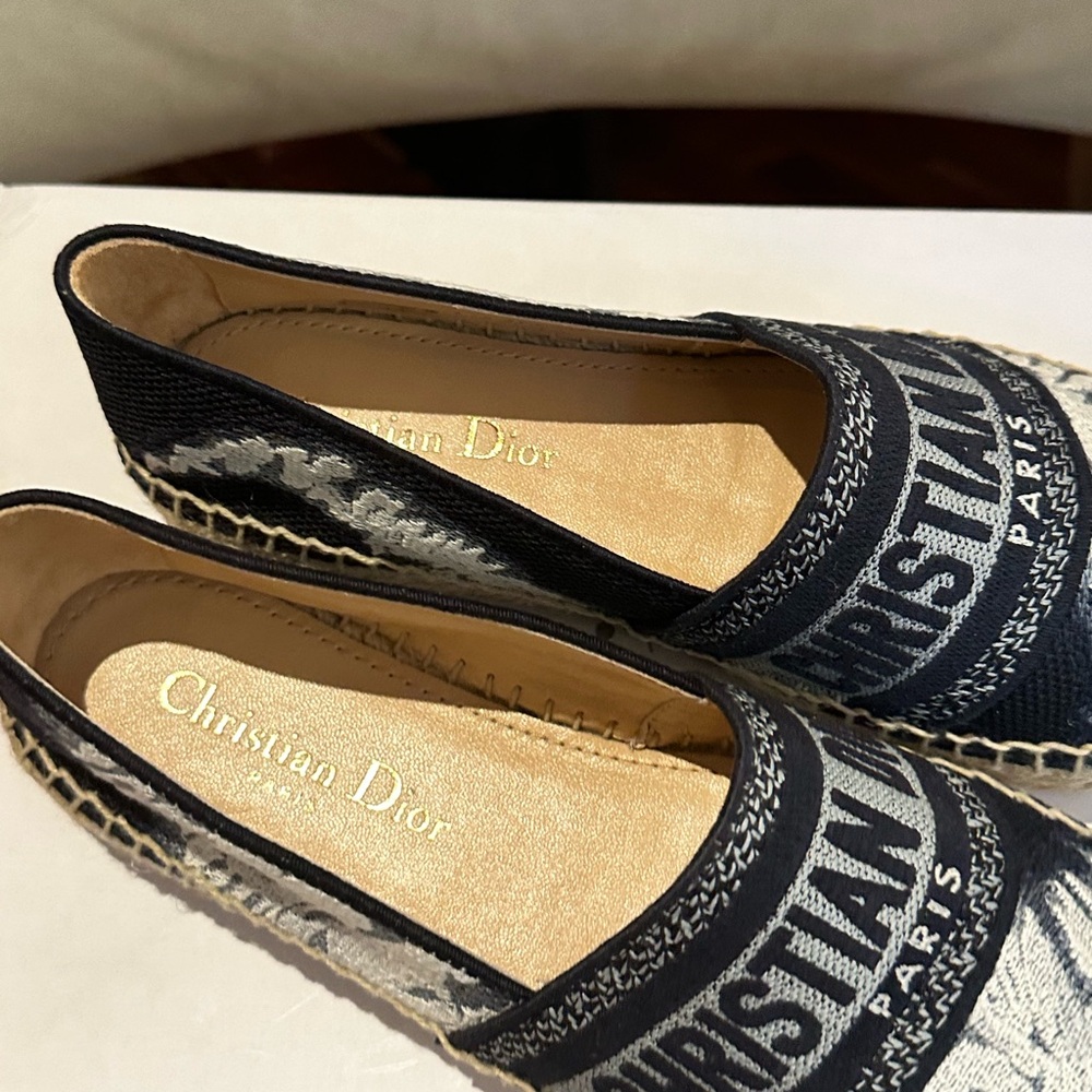 New Authentic Christian Dior Espadrilles - Picture 6 of 10